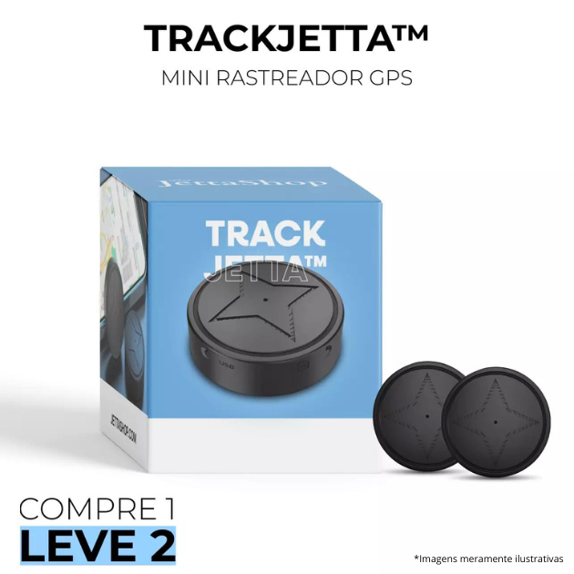 Mini Rastreador GPS - TrackJetta™ (PAGUE 1 LEVE 2)